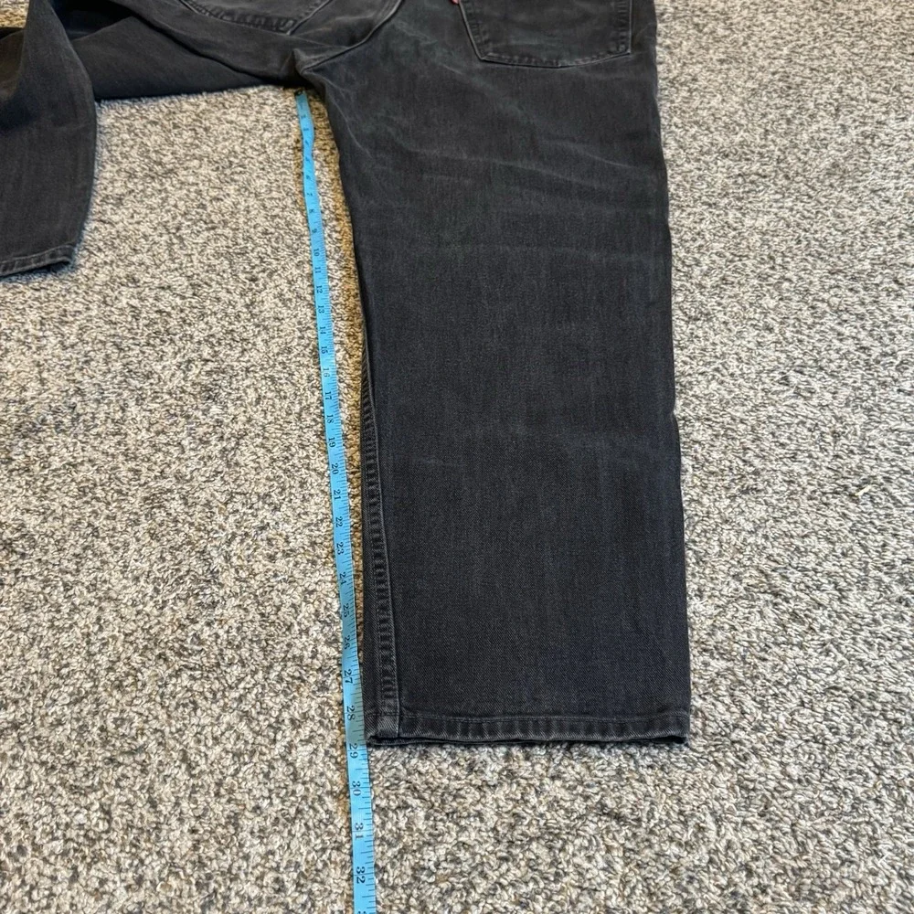 Levi's 550 Relaxed Fit Jeans Mens 38x30 Vintage Made in USA Black Baggy Y2K